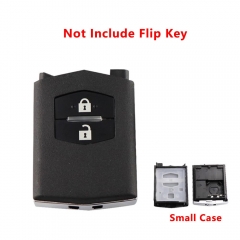 2 buttons Remote Key Case Fob Shell Flip Folding For Mazda 2 3 5 6 M6 MX5 CX5 CX7 CX9 RX8 Not include flip key small case