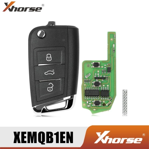 Xhorse XEMQB1EN Super Remote Key for VW MQB 3 Buttons
