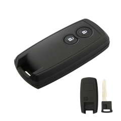 2Btn Smart Card Shell For Suzuki Black Button