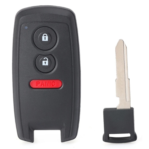 2+1Btn Smart Card Shell For Suzuki Black Button