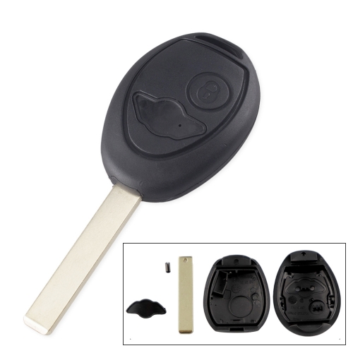 BW Mini Copper 2 Button Remote Key Case