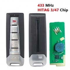 4 Button smart car key Suitable for Great Wall Tank A300 smart card Weipai vv5 smart card car remote control key