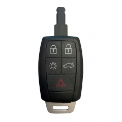 5Button Smart key shell for Volvo With Red Button Type A