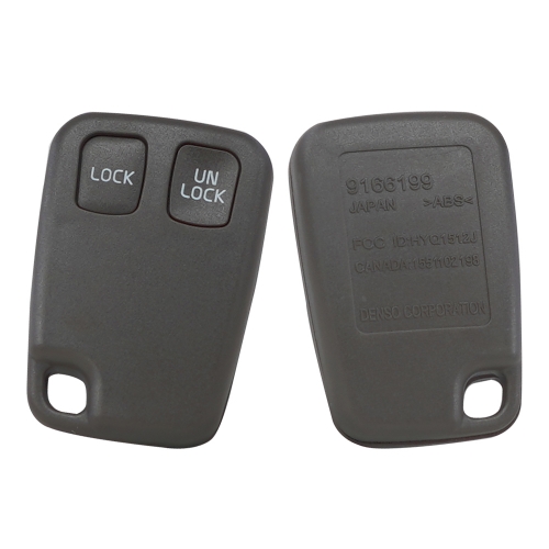 2 Button Fob Key Shell for Volvo #1