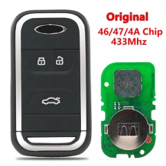 Original Smart Remote Key 434Mhz with for Chery Tiggo 8 Tiggo With ID46/47/4A Chip