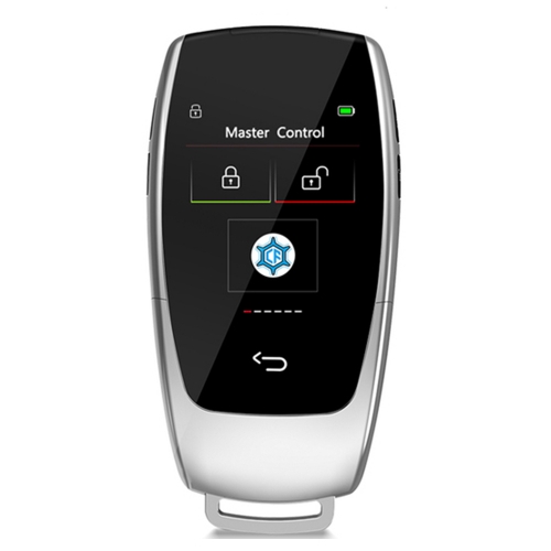 Russian/Korean CF799 Universal Modified Smart Remote LCD Key Comfort Keyless Entry For Benz/BMW/Kia/Toyota/Ford/Audi colour Silver