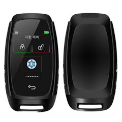 CF920 Modified Universal Smart LCD Key Comfortable Entry Auto Lock Keyless Go For Audi/Ford/Mazda/Toyota/Porsche BLACK