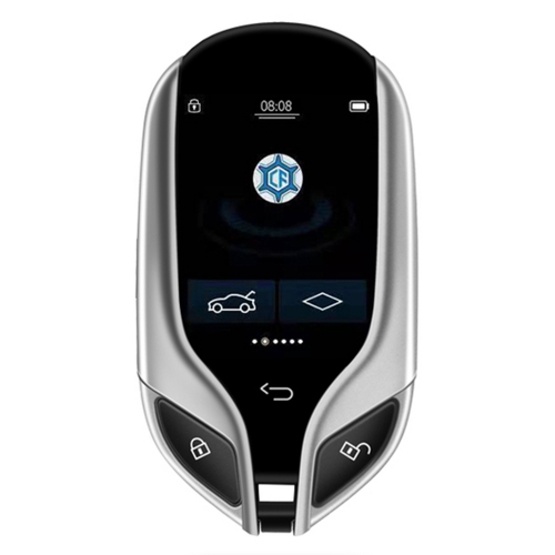 K911 Key Smart LCD Car Remote Car Key for Maserati for All Keyless Entry Cars Upgrade PKE System for BMW Lexus Audi SILVER