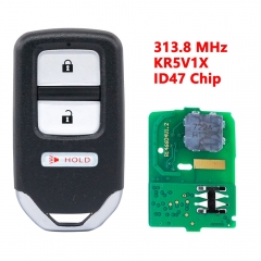 （313.8 Mhz) KR5V1X 3 Buttons Remote Key ID47 for Honda
