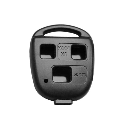 3 Buttons Remote Key Shell for Toyota W/O Rubber Pad W/O Blade