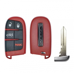3 Buttons Remote Key Shell for C-hrysler SRT