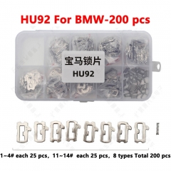 HU92 For BMW lock plates 200 pieces/box/copper