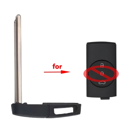 Smart Uncut Blade Emergency Insert Blank Key for Chery Tiggo 8 Plus Tiggo 7 Tiggo 8 Plus 6Pro Arrizo 5 6 7 #Type4