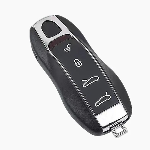 Smart Remtoe Key Shell Case 4 Buttons Fob for Porsche 718 911 Panamera Cayenne