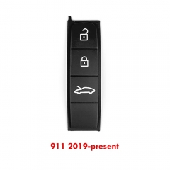 3 Buttons Rubber Pad For Porsche 911 2019-present