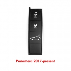 3 Buttons Rubber Pad For Porsche Panamera 2017-present