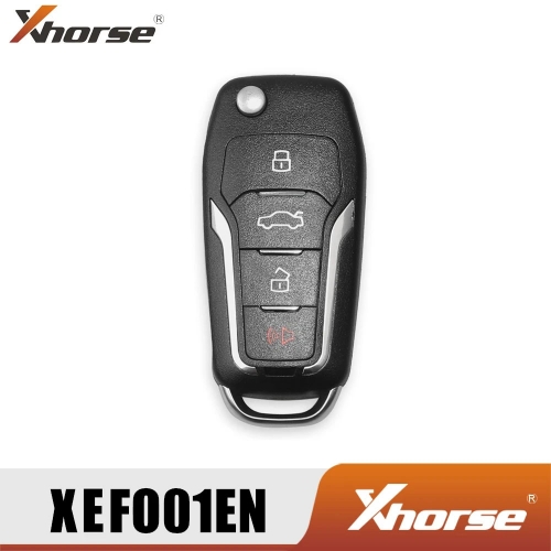 Xhorse XEFO01EN Remote Key 4 Buttons For F-ord