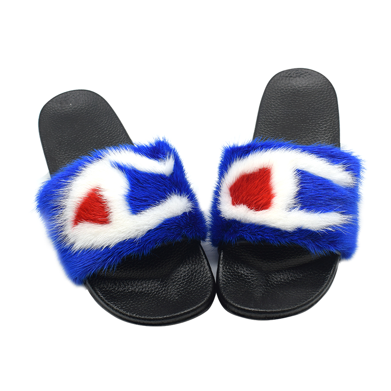 Real Fur Slides