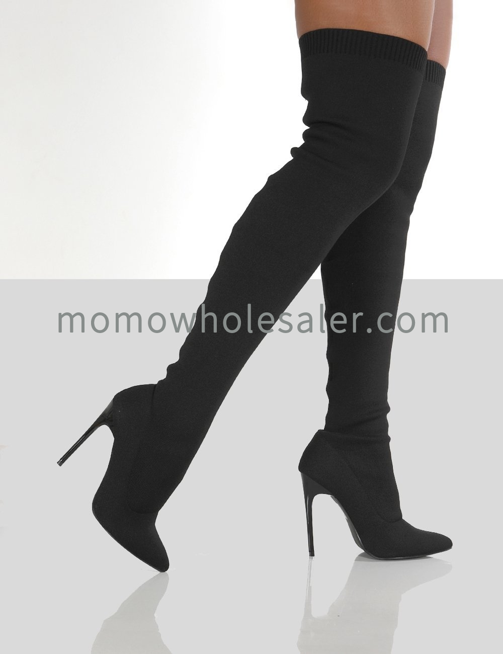 high knee boots plus size