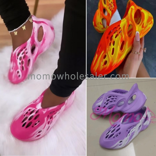 New style Graffiti TieDye foam runners