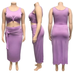 19316 tight bag hip sexy straps casual suit women's two-piece suit