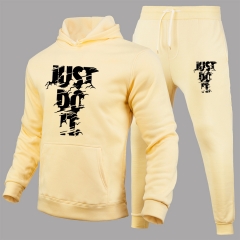 WYTZJUST JUSE printed sweatpants set