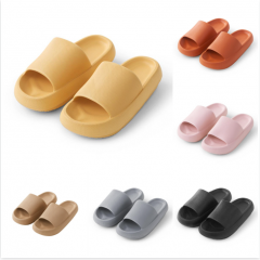 2023 thick soles summer home bathroom bath household sandals slippers male couple EVA shit slippers cross the border