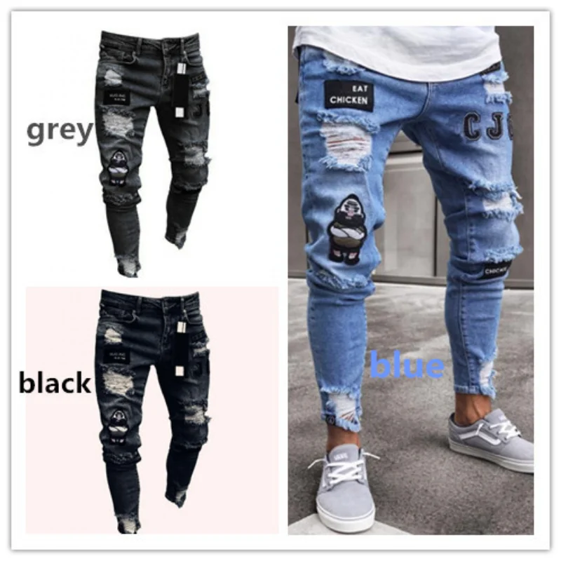 2023 new arrival men's trousers jeans mens jean trousers jeans trousers for men