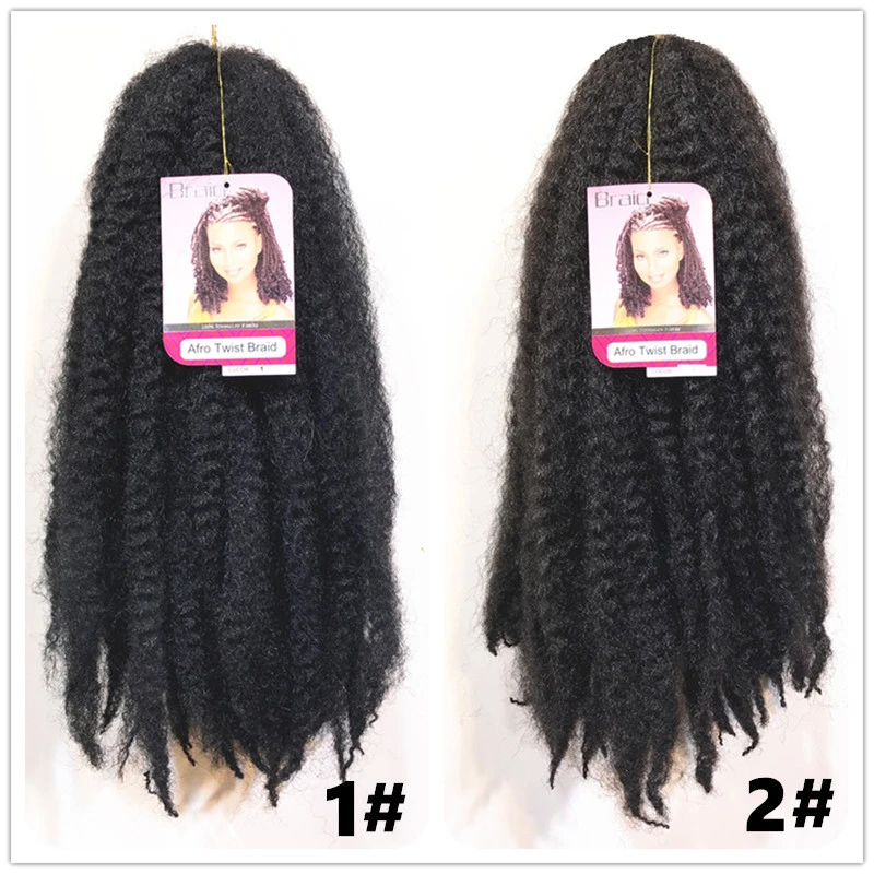 fashion African hair braiding extensions synthetic hair braid wig