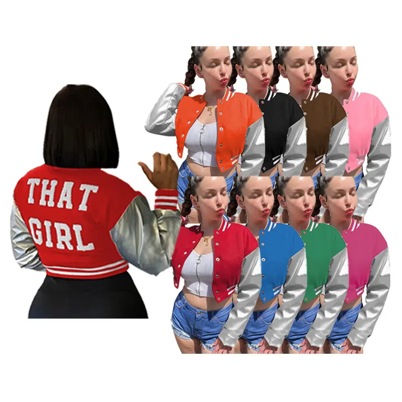 2023 fall winter custom african women all over print college orange green sublimated bomber baseball varsity letterman jacket