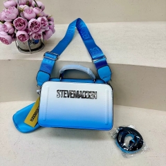 2025 autumn and winter new European and American fashionable fashionable and personalized colorful small square bag and shoulder bag