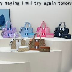 Set high-quality mother-in-child bag 2025 cross-border new simple large-capacity cross-body bag European and American personalized handbag