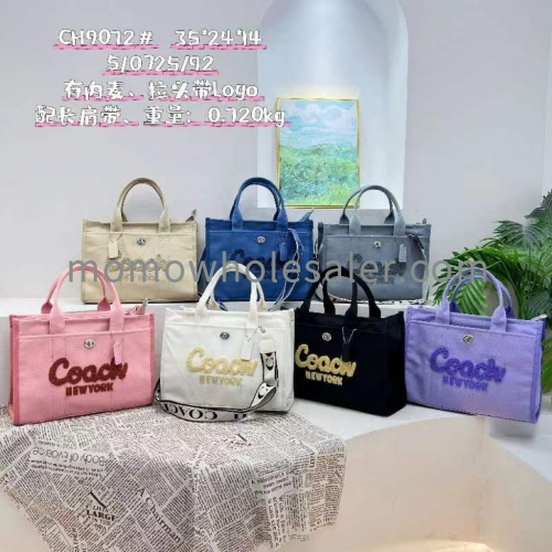 Tote bag 2025 European and American new fashionable casual commuting cross-body bag, personalized large-capacity handbag