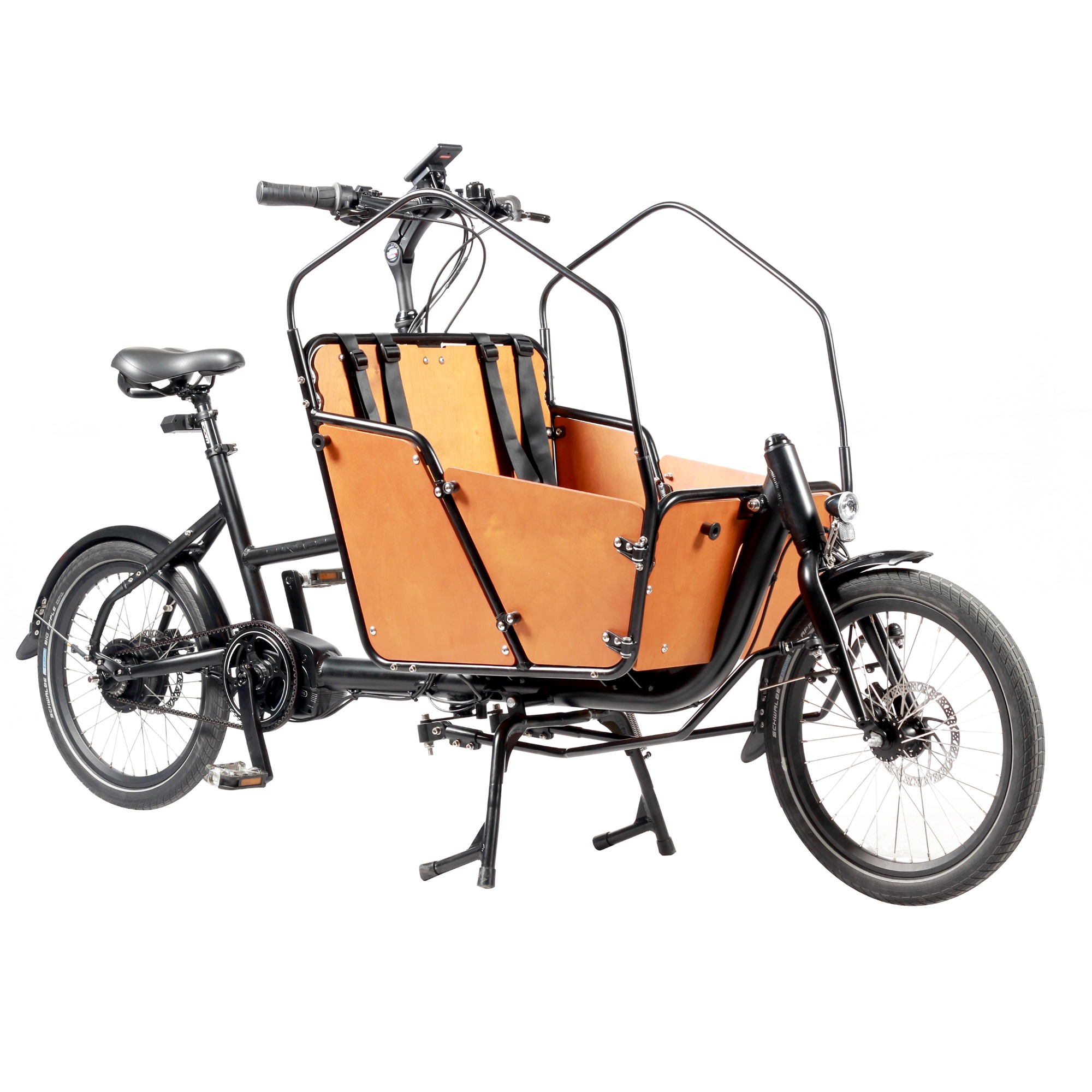 Throttle grip electric cargo bike
