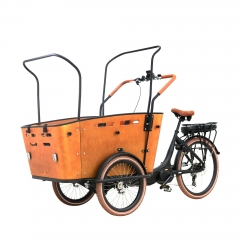 Padel assist Electric cargo bike three wheel