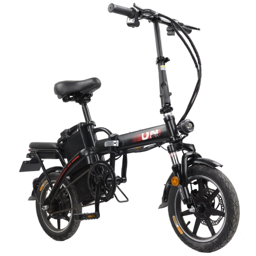 Two seats 14" foldable electric bike Small size