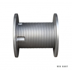 VES CAST- Winches-alloy steel- Custom lifting drum -design-Steel wire drum casting parts
