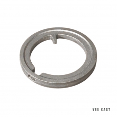 VES CAST-round wire snap ring-Ductile iron-Custom -design-railway parts