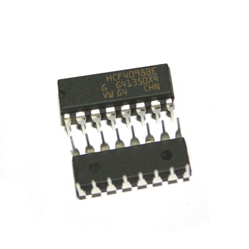 10PCS/lot New original authentic 4098BE HCF4098BE HCF4098 DIP16 multi-frequency oscillator