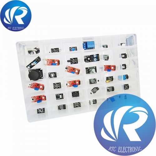 SENSOR KITS sensor module 37 IN 1 ir sensor relay module switch module Starters Works with Official Boards