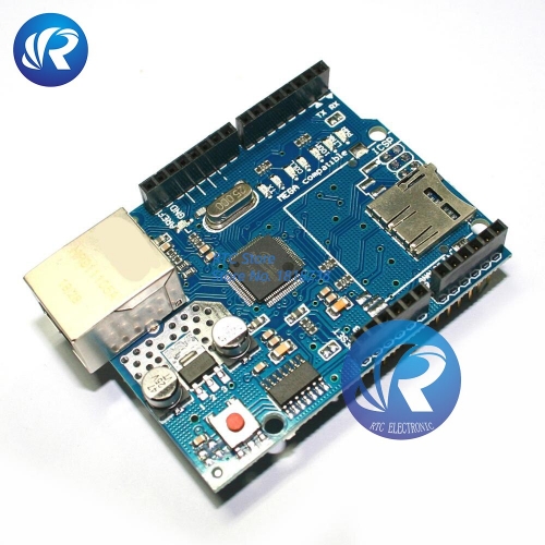 Ethernet Shield W5100 Network Expansion Board Module For arduino Main Board UNO R3 ATMega 328 1280 MEGA2560 With Micro SD One