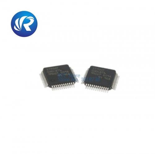 (5piece)100% New STM32F030C8T6 STM32F 030C8T6 QFP-48 Chipset