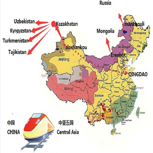 FROM CHINA TO CENTRAL ASIA