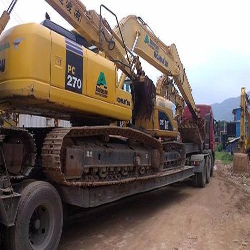 Excavator export transport