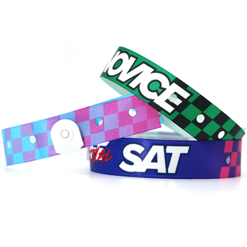 Fabric Wristband With Holes