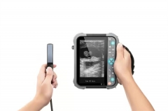 Escáner de ultrasonido de palma impermeable veterinario YHVET-M5