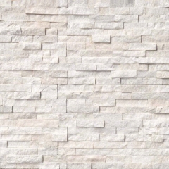 TM-W014 Pure White Quartz Wall