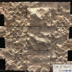 TM-W062 Beige Limestone Wall Tiles