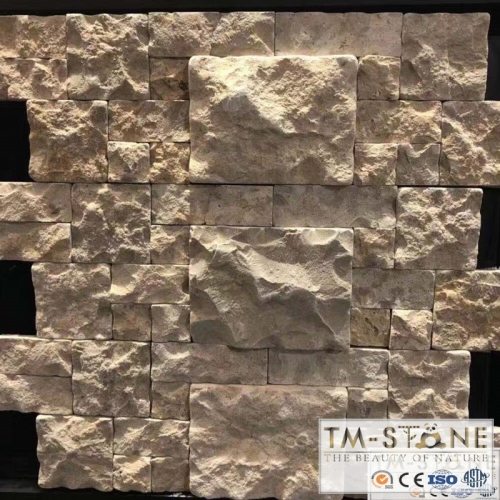 TM-W062 Beige Limestone Wall Tiles