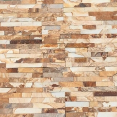 TM-W011 Golden Wood Texture Wall